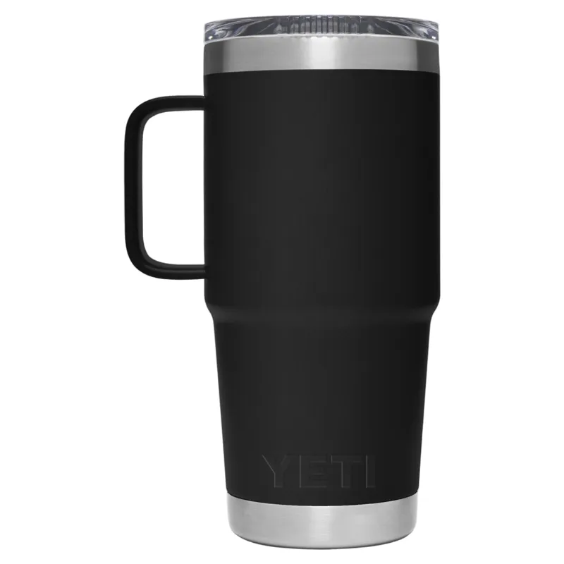 YETI Rambler 20oz Travel Mug - Black-2