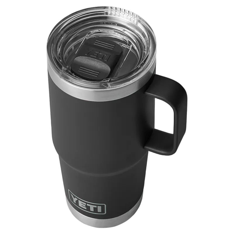 YETI Rambler 20oz Travel Mug - Black-1