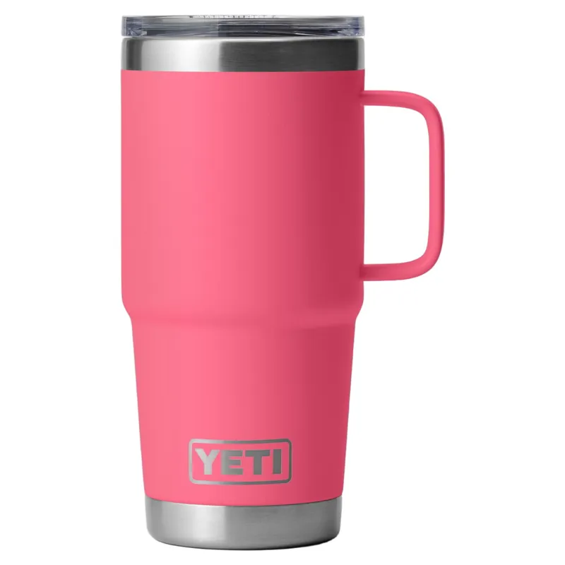 YETI Rambler 20oz Travel Mug - Tropical Pink