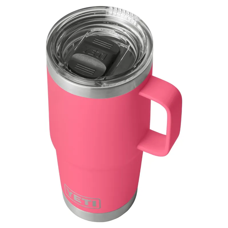 YETI Rambler 20oz Travel Mug - Tropical Pink-1