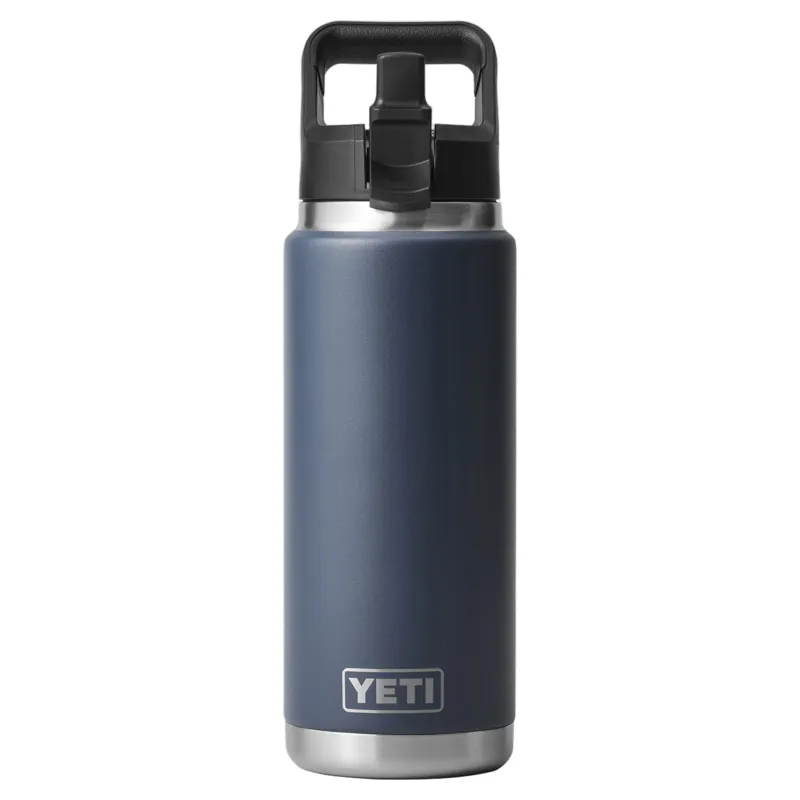 YETI Rambler 26oz Straw Bottle - Navy-2