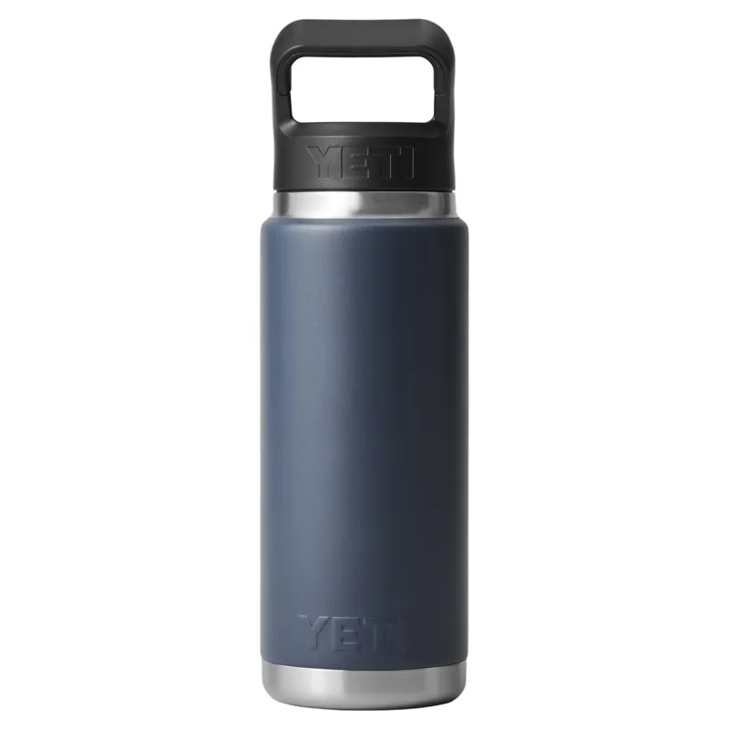 YETI Rambler 26oz Straw Bottle - Navy-3