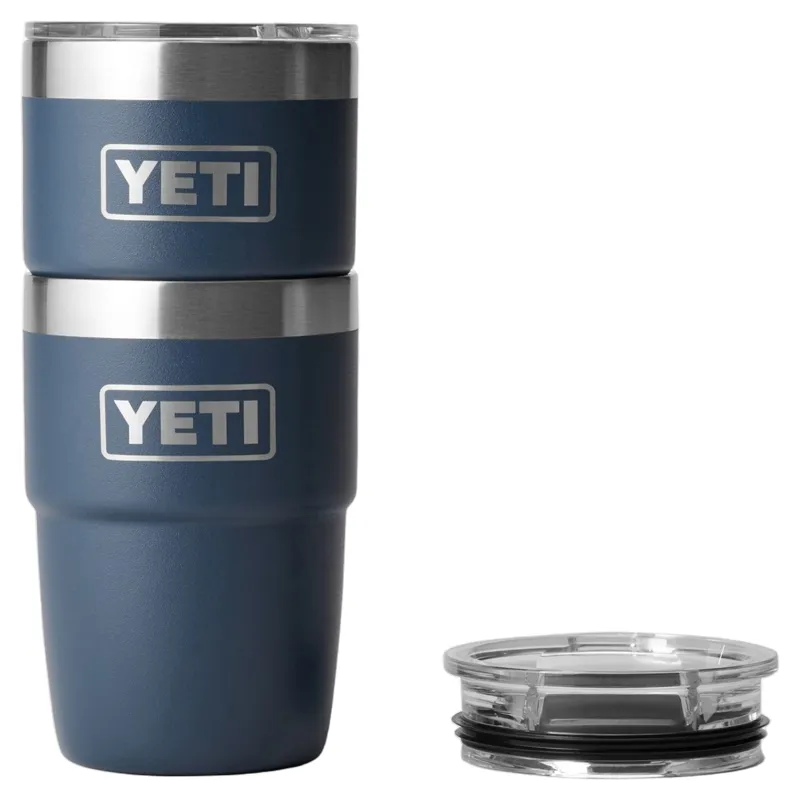 YETI Rambler 8oz Stackable Cup - Navy-3