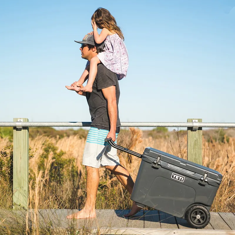 YETI Tundra Haul Wheeled Cool Box - Charcoal Grey-9