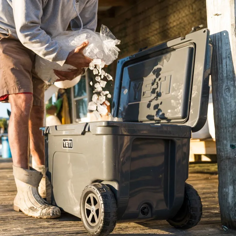 YETI Tundra Haul Wheeled Cool Box - Charcoal Grey-1