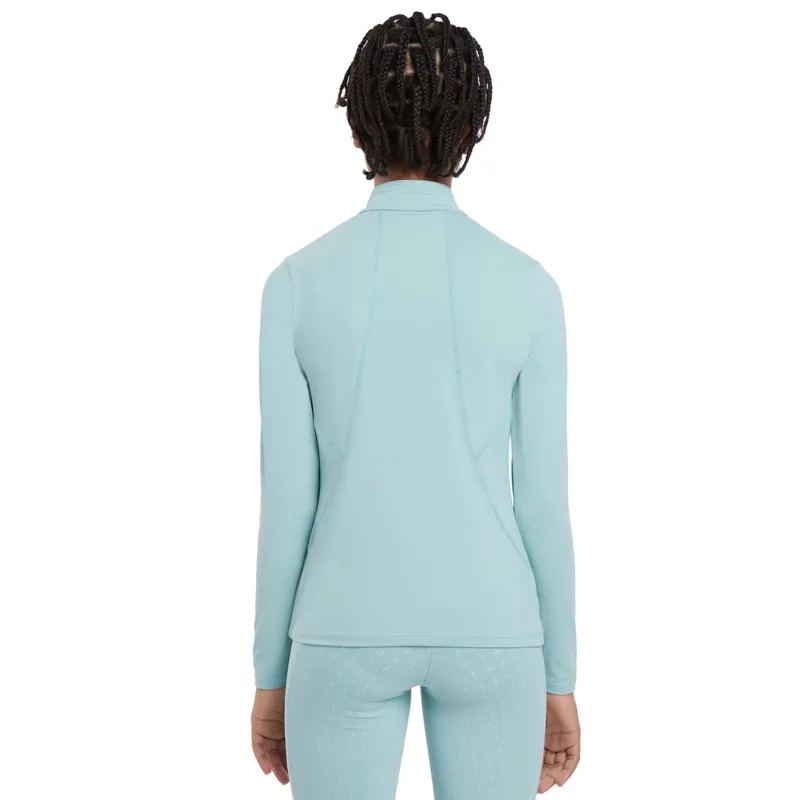 LeMieux Young Rider Junior Base Layer - Aqua-5