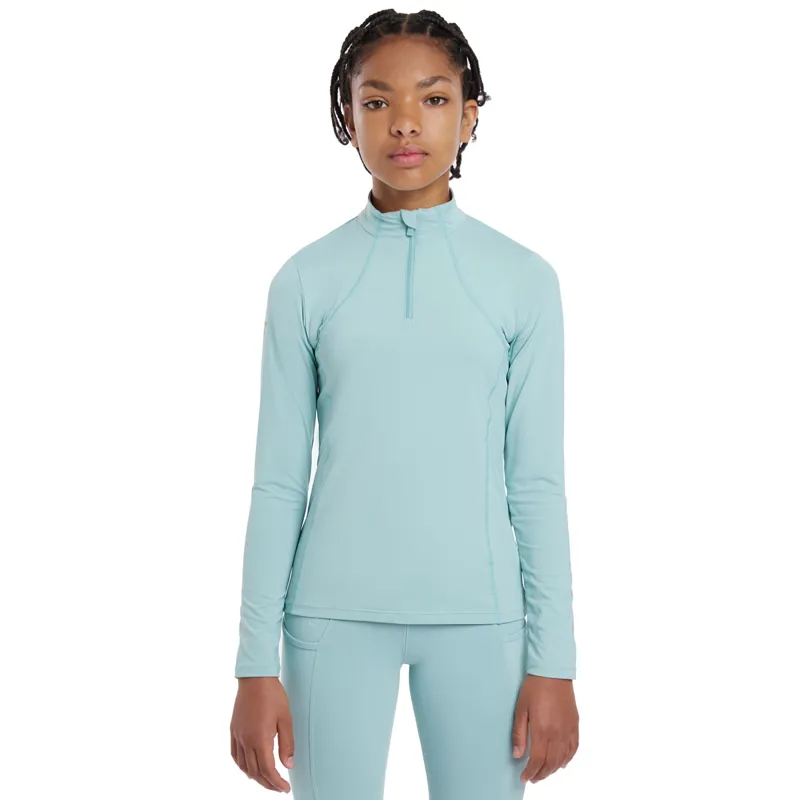 LeMieux Young Rider Junior Base Layer - Aqua