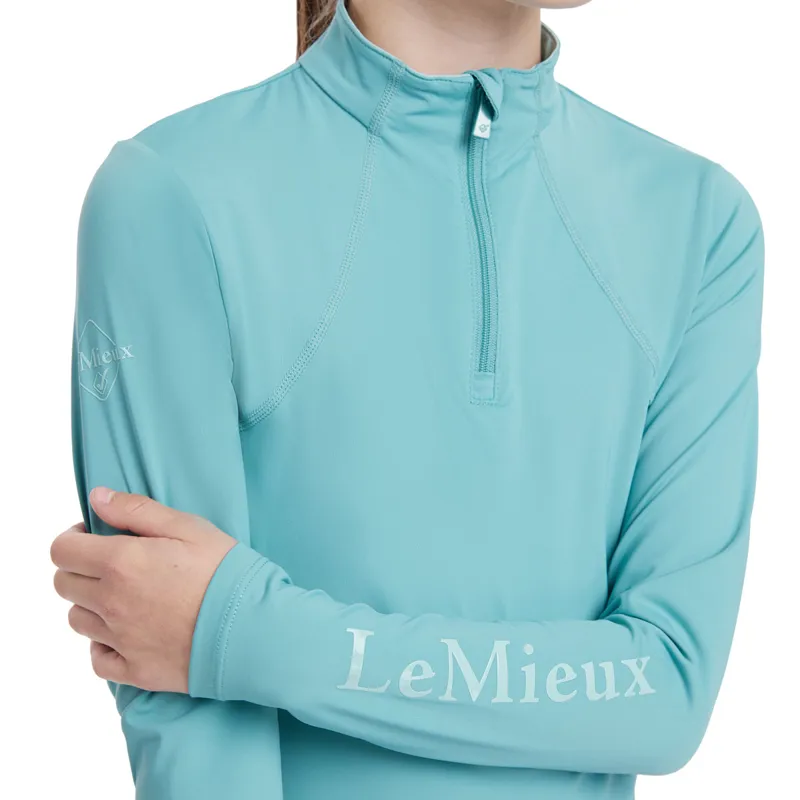 LeMieux Young Rider Junior Base Layer - Lagoon-4
