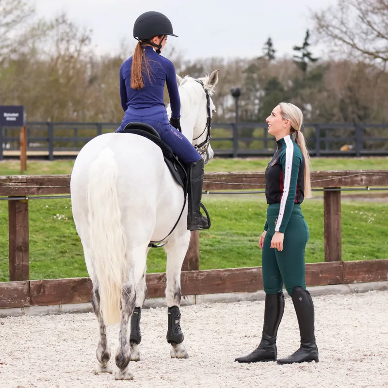 Aubrion Team Junior Winter Base Layer - Navy-2