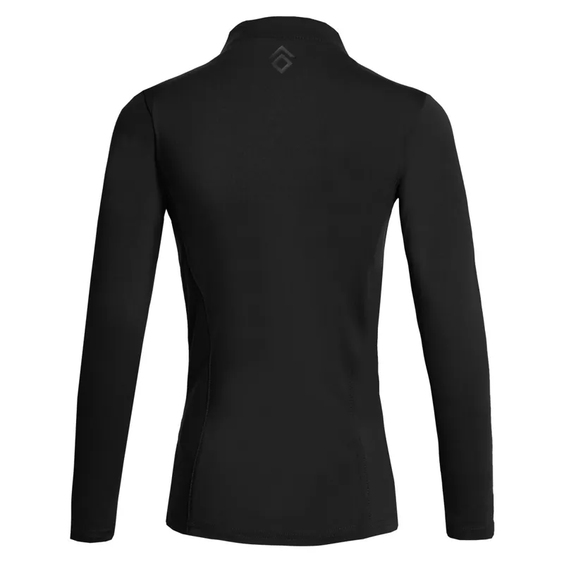 Aztec Diamond Young Rider Long Sleeve Junior Base Layer - Black-4