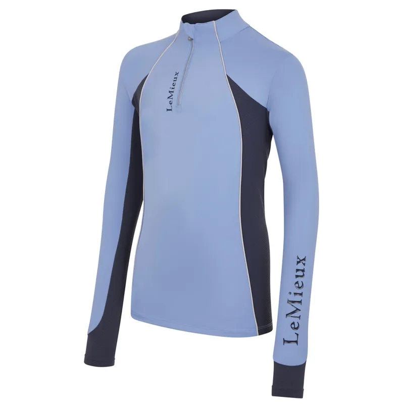 LeMieux x This Esme Young Rider Junior Base Layer - Corn Blue-2