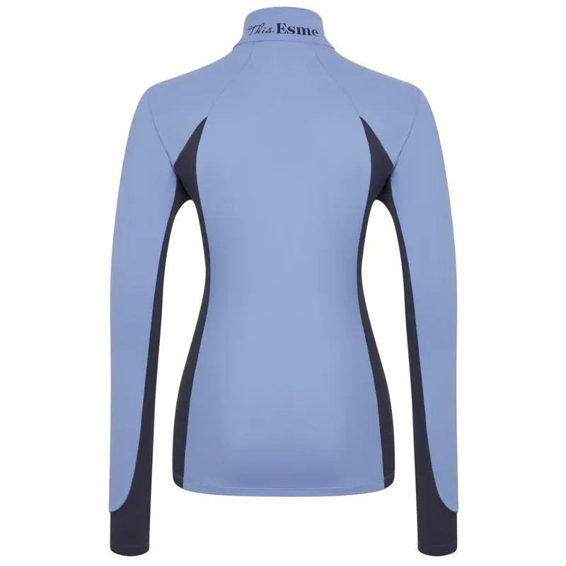 LeMieux x This Esme Young Rider Junior Base Layer - Corn Blue-1