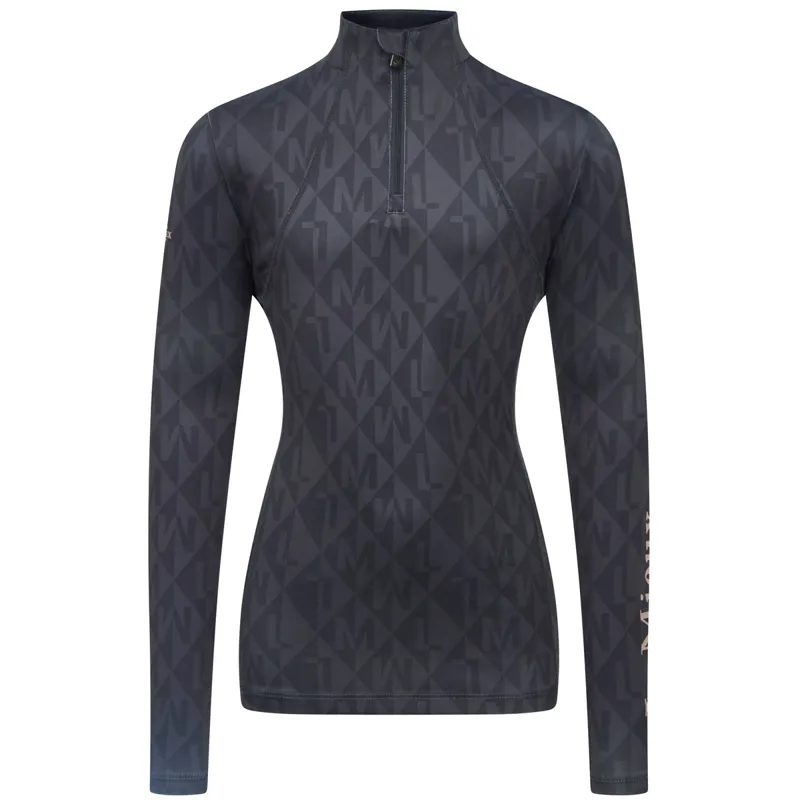 LeMieux Young Rider Clea Junior Long Sleeve Base Layer - Dusk Blue-1