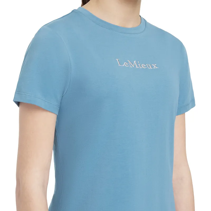 LeMieux Young Rider Classique T-Shirt - Ice Blue-3