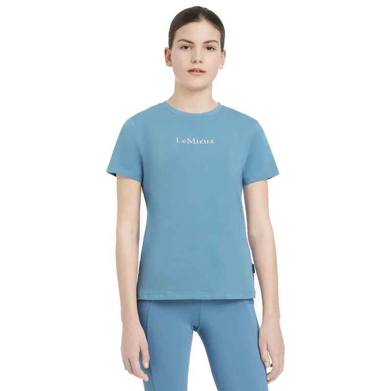 LeMieux Young Rider Classique T-Shirt - Ice Blue
