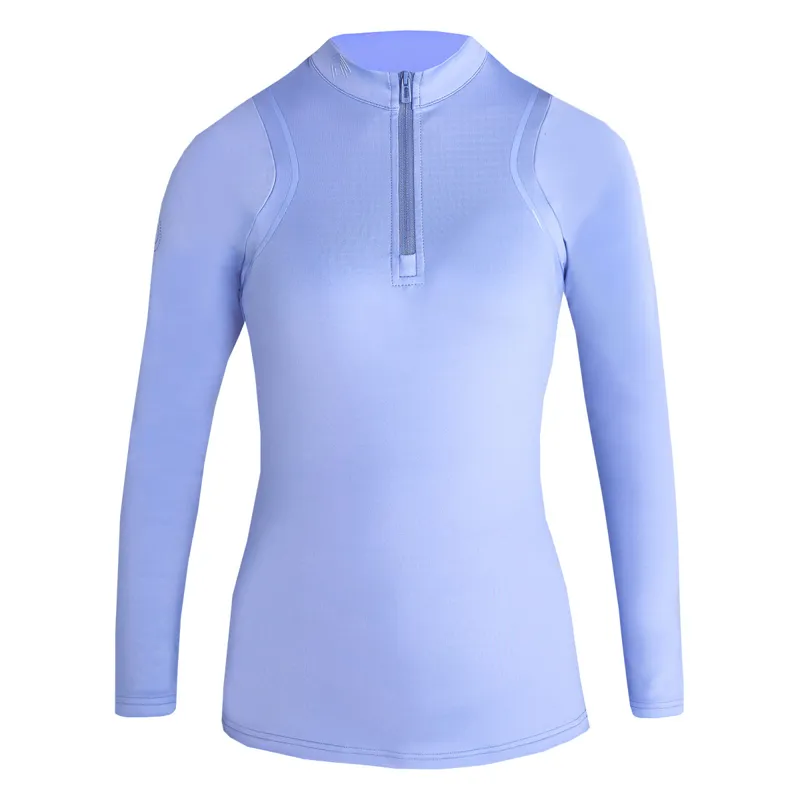 Aztec Diamond Young Rider Cosmic Long Sleeve Base Layer - Violet-1