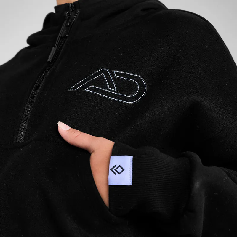 Aztec Diamond Young Rider Cosmic Half Zip Hoodie - Black-3