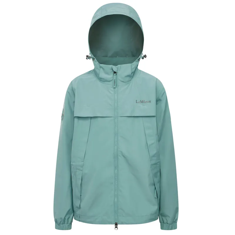 LeMieux Young Rider Dolcie Junior Waterproof Jacket - Aqua