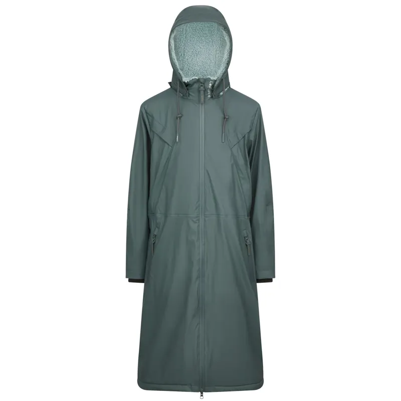 LeMieux Young Rider All Elements Waterproof Coat - Petrol-4