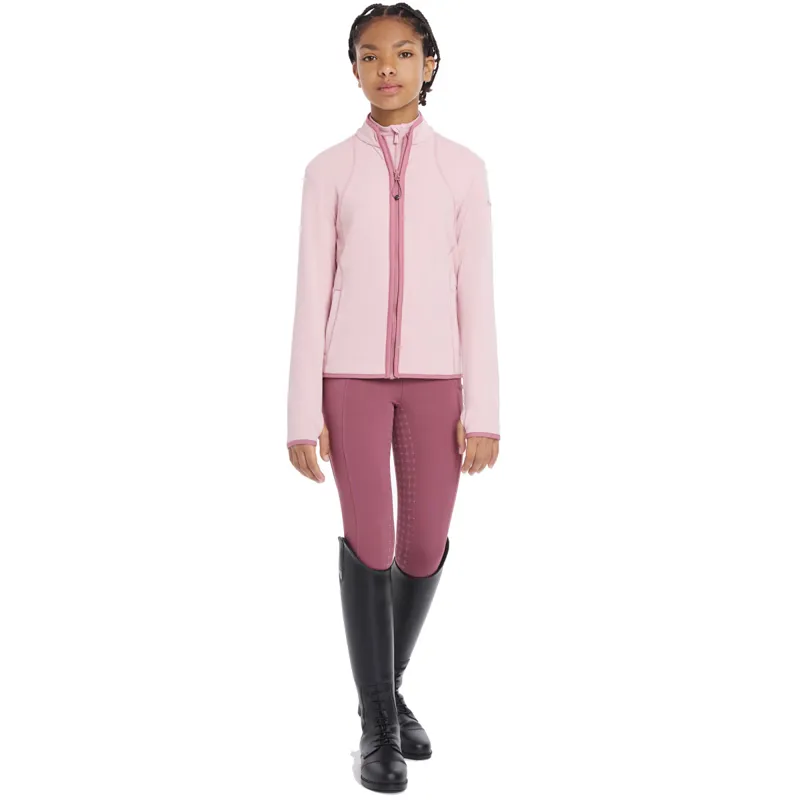 LeMieux Felicity Young Rider Zip Through Fleece - Blossom-3