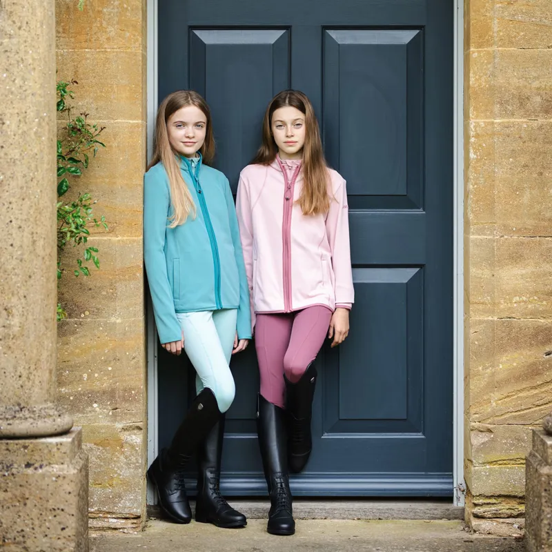 LeMieux Felicity Young Rider Zip Through Fleece - Lagoon-2