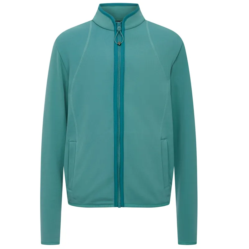 LeMieux Felicity Young Rider Zip Through Fleece - Lagoon-3