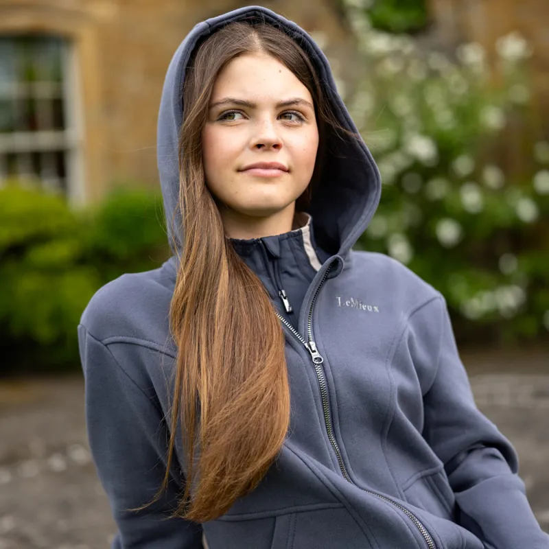 LeMieux Young Rider Hadley Junior Hoodie - Dusk-1