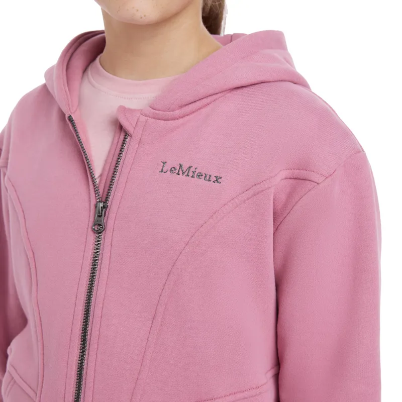 LeMieux Young Rider Hadley Junior Hoodie - Peony-5