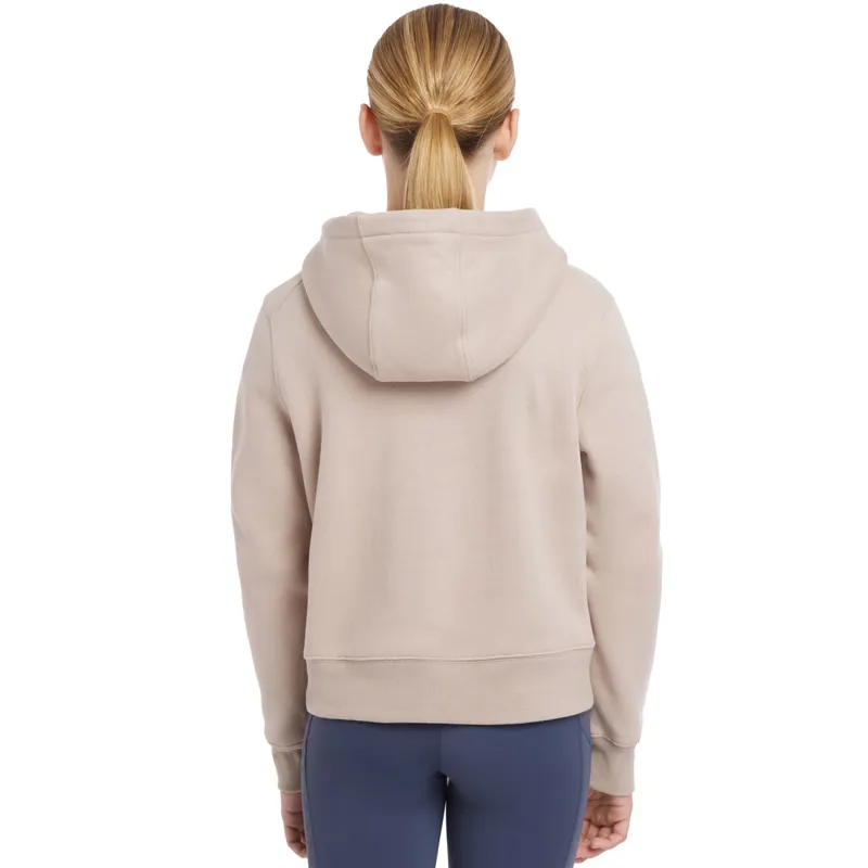 LeMieux Young Rider Harriet Pop Over Junior Hoodie - Almond-6