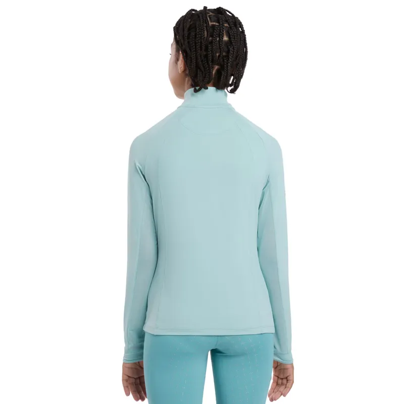 LeMieux Young Rider Hope Lightweight Base Layer - Aqua-2