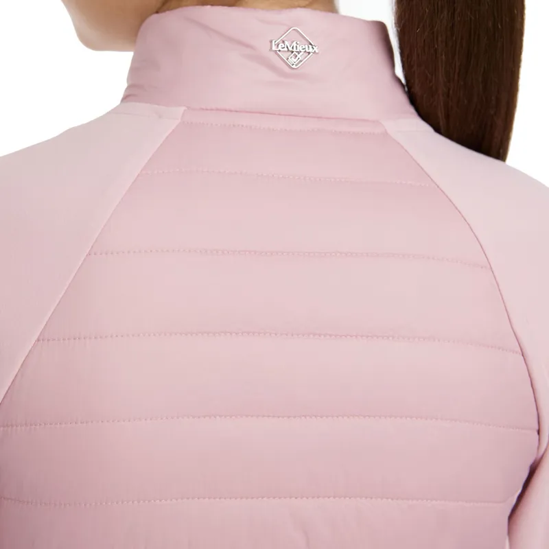 LeMieux Young Rider Josephine Junior Hybrid Quilted Jacket - Blossom-1