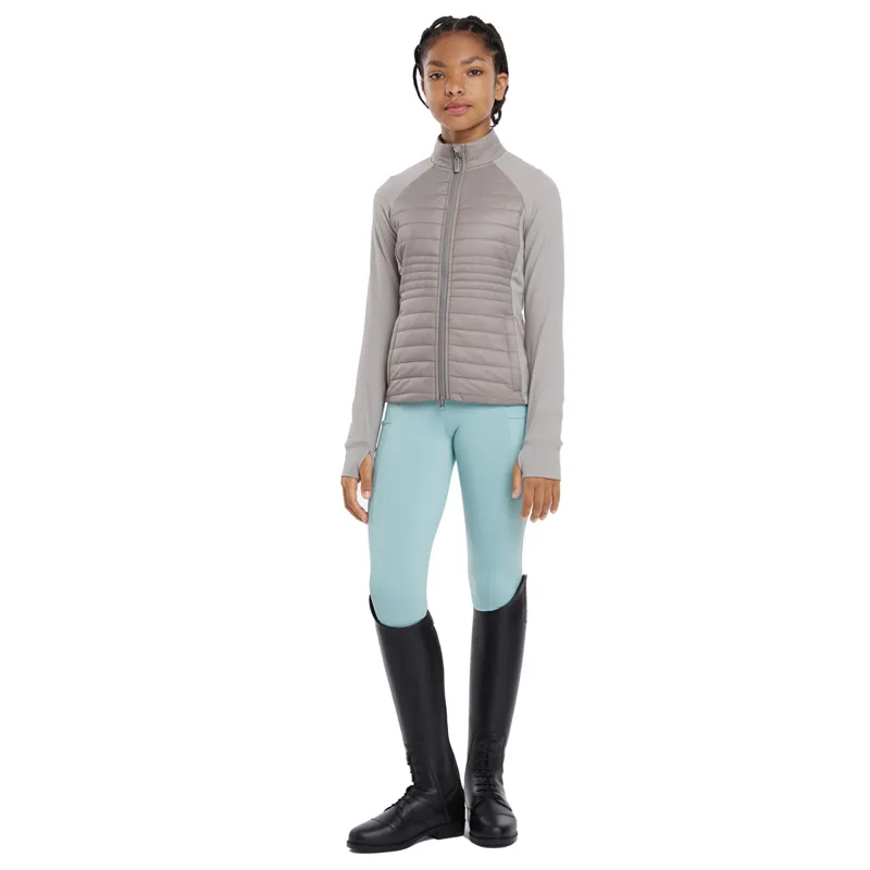 LeMieux Young Rider Josephine Junior Hybrid Quilted Jacket - Pecan-6