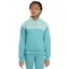 LeMieux Young Rider Kate Junior Quarter Zip Sweater - Lagoon