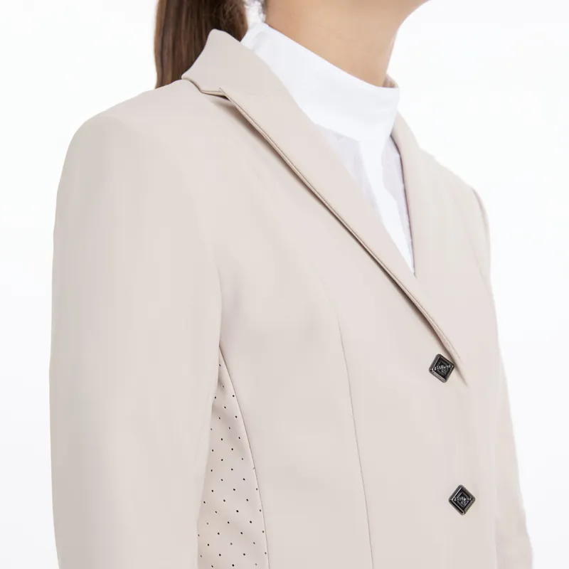 LeMieux Kennedy Young Rider Show Jacket - Stone-2