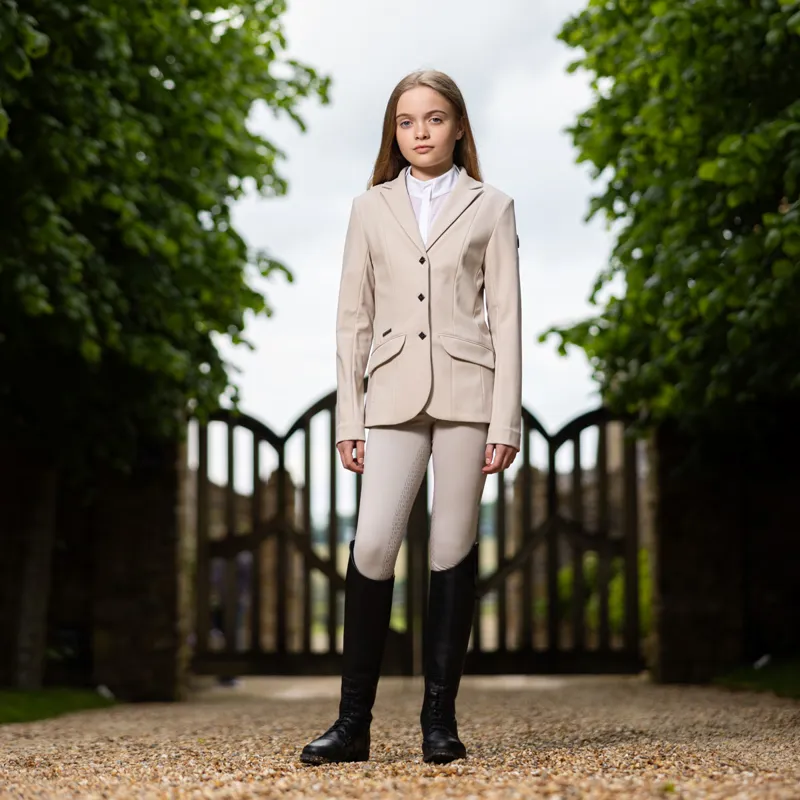 LeMieux Kennedy Young Rider Show Jacket - Stone-5