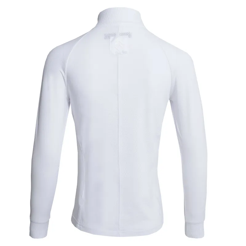 Aztec Diamond Young Rider Mesh Junior Show Shirt - White-4