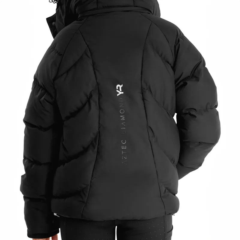 Aztec Diamond Young Rider Puffer Jacket - Black-1