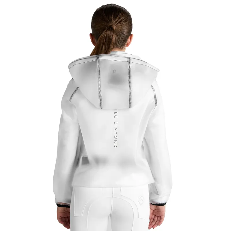 Aztec Diamond Young Rider Clear Rain Jacket - Clear-1