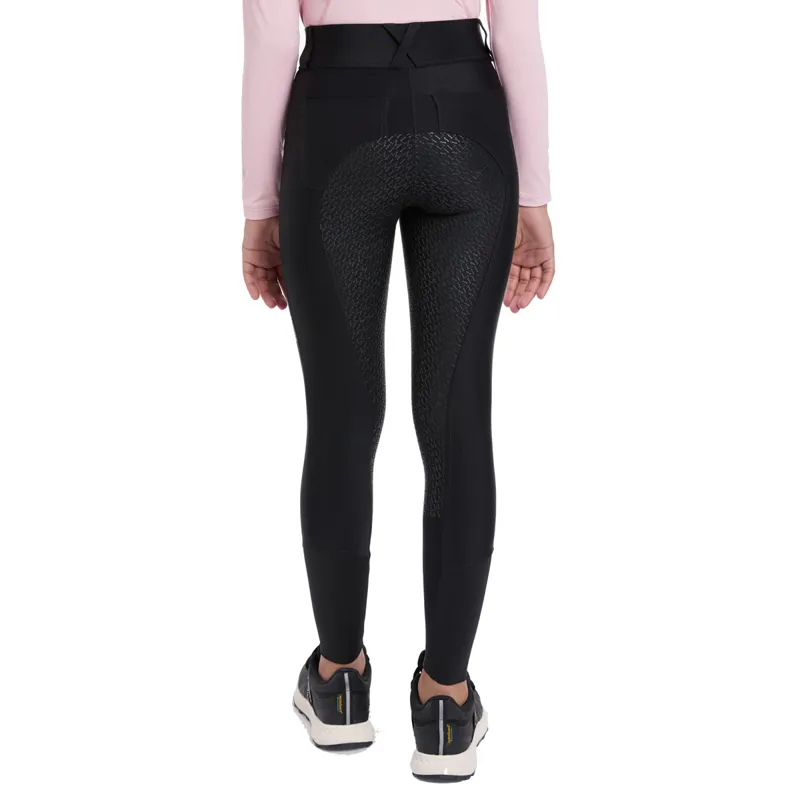 LeMieux Young Rider Remi Bregging Riding Tights - Black-3