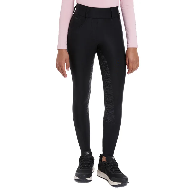 LeMieux Young Rider Remi Bregging Riding Tights - Black