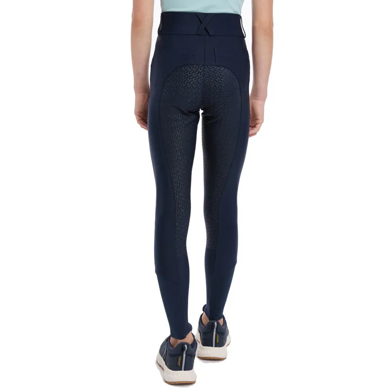 LeMieux Young Rider Remi Bregging Riding Tights - Navy-3