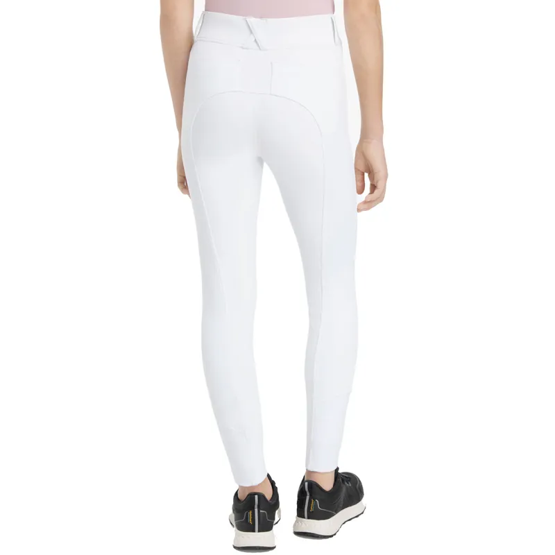 LeMieux Young Rider Remi Bregging Competition Riding Tights - White-2