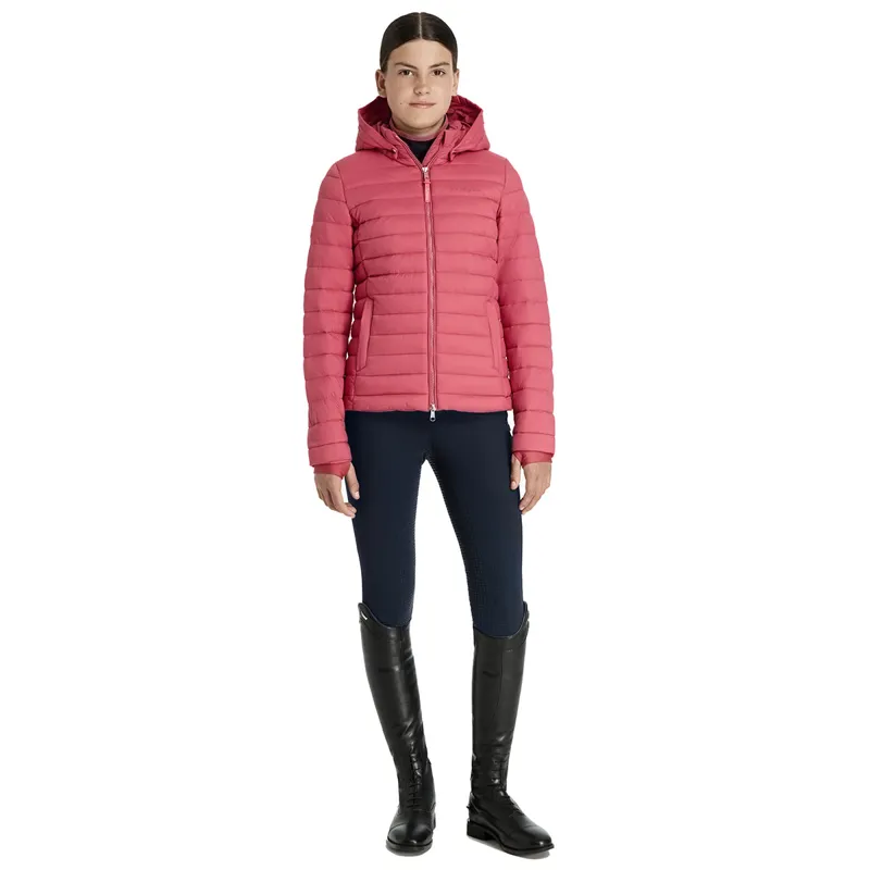 LeMieux Young Rider Ruby Junior Puffer Jacket - Cranberry-8