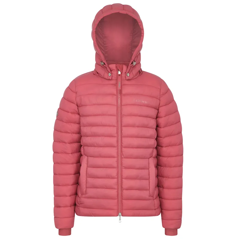 LeMieux Young Rider Ruby Junior Puffer Jacket - Cranberry-5