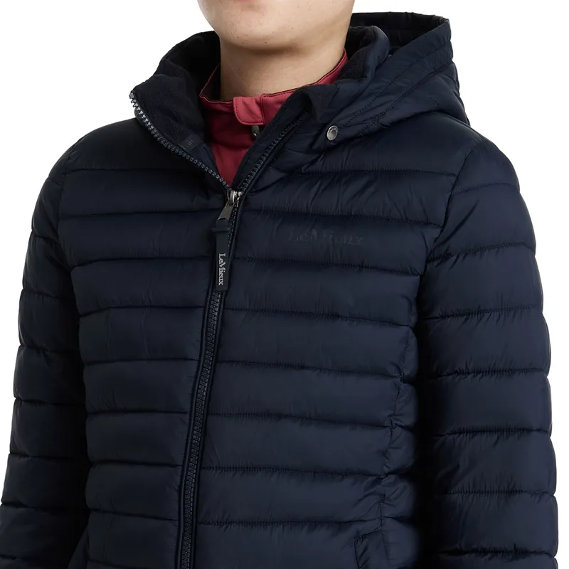 LeMieux Young Rider Ruby Junior Puffer Jacket - Navy-2