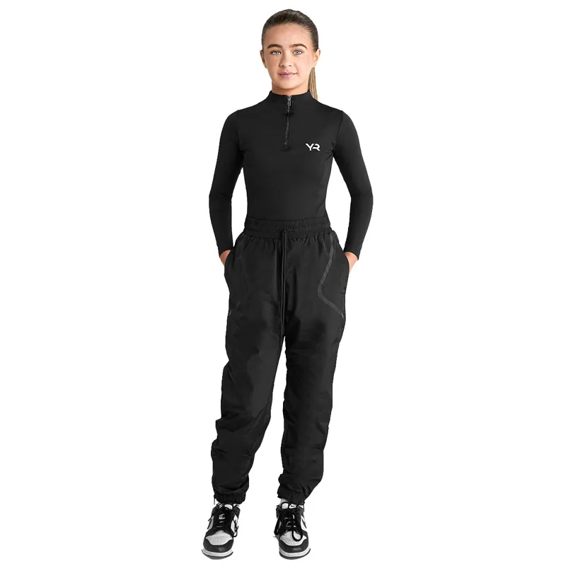 Aztec Diamond Young Rider Waterproof Trackpants - Black-2
