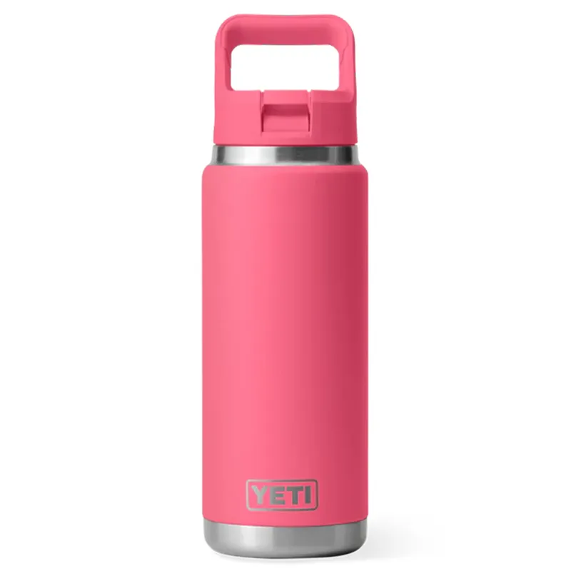 YETI Rambler 26oz Straw Bottle - Tropical Pink