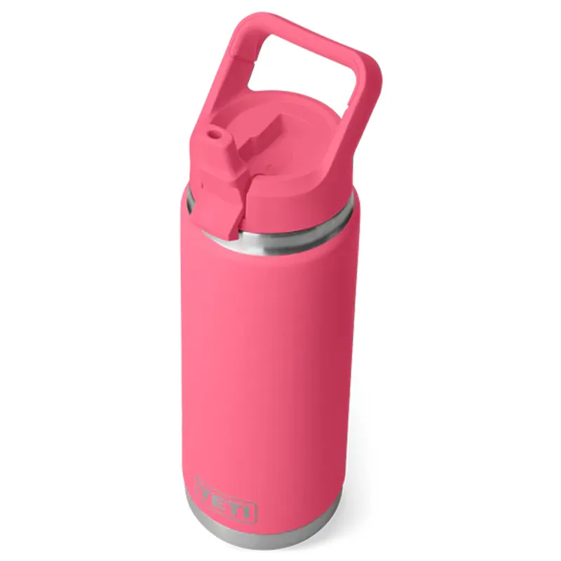 YETI Rambler 26oz Straw Bottle - Tropical Pink-2