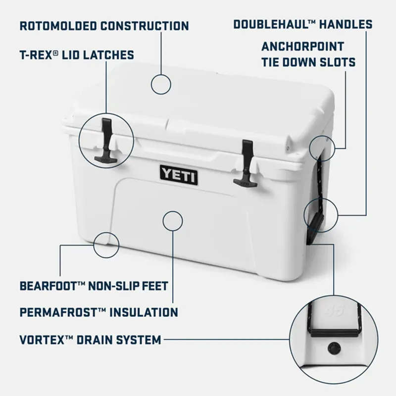 YETI Tundra 45 Cool Box - Charcoal Grey-6