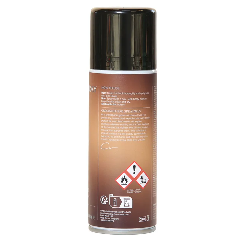 Grooming Deluxe Skin and Hoof Support Zinc Spray-3